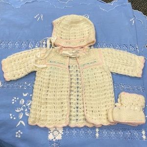 Vintage handmade baby clothes